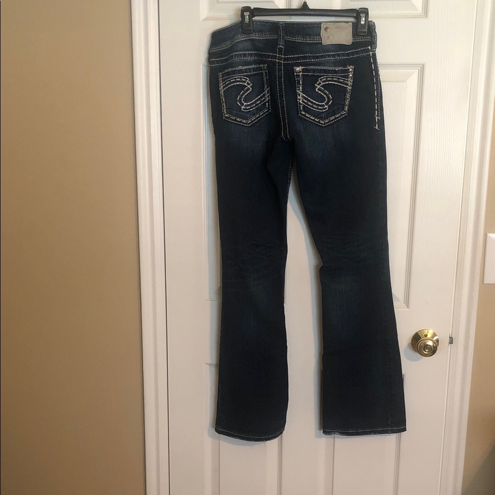 Silver Jeans Dark Blue Flare Jeans